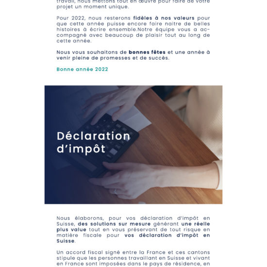 Création newsletter prométhée conseil