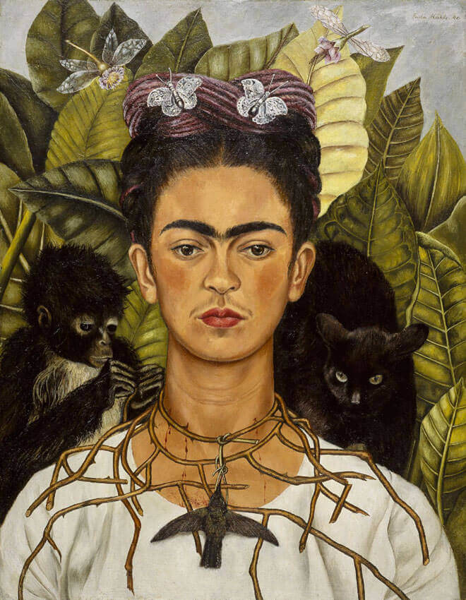 Portrait Frida Kalho artiste hypersensible