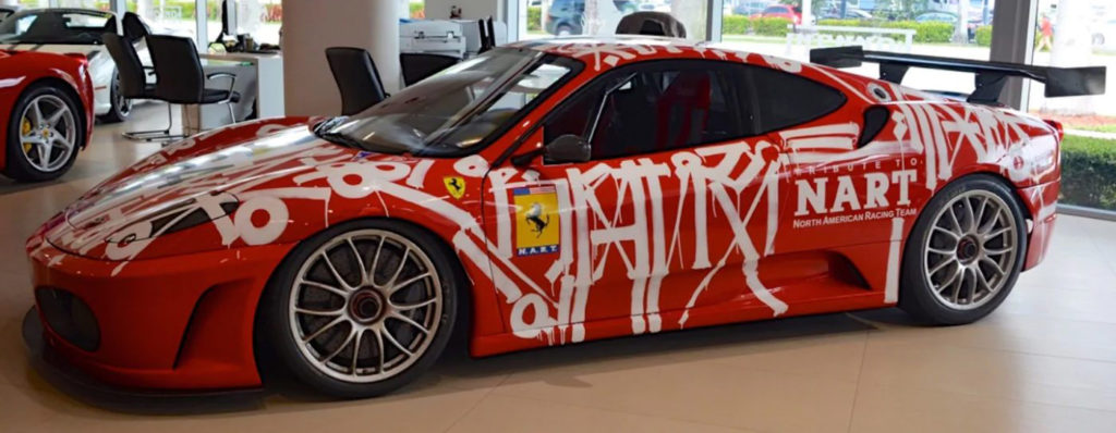 Graffiti sur voiture - Graffeur Genève Suisse