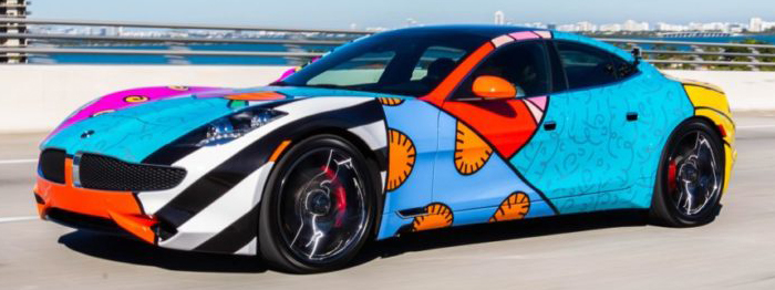 Graffiti sur voiture - Graffeur Genève Suisse