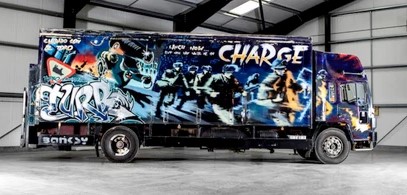 Graffiti sur voiture - Graffeur Genève Suisse