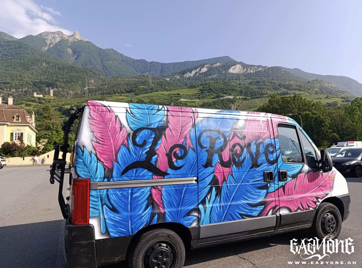 Partez à l’aventure avec votre camionnette graffée par Eazy One : quand ...